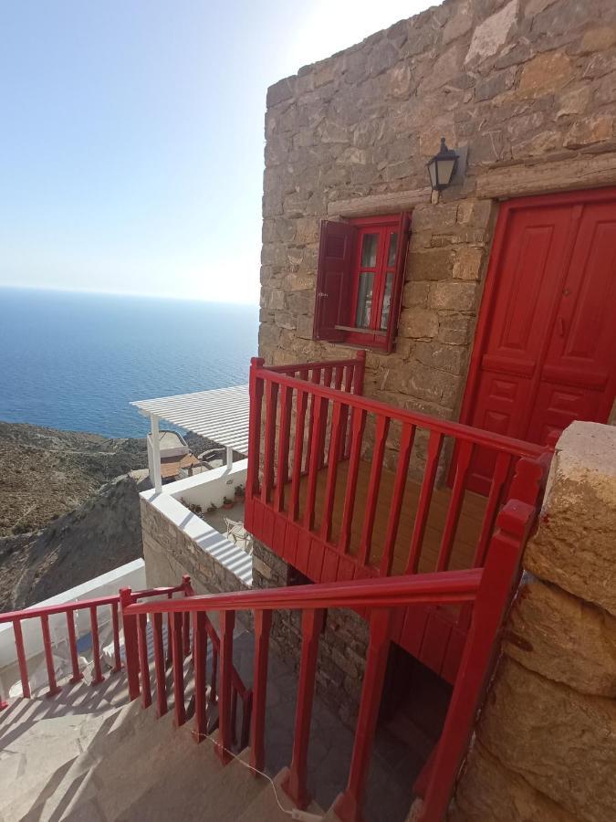 Anemos Guest House Karpathos Olympos  Exteriör bild