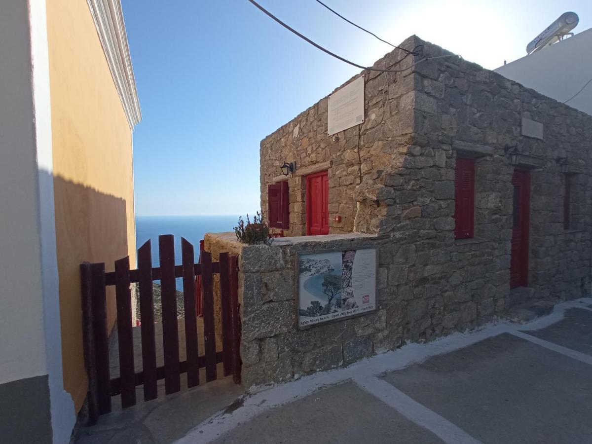 Anemos Guest House Karpathos Olympos  Exteriör bild