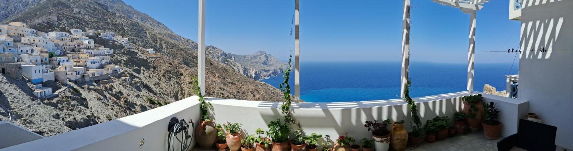 Anemos Guest House Karpathos Olympos  Exteriör bild