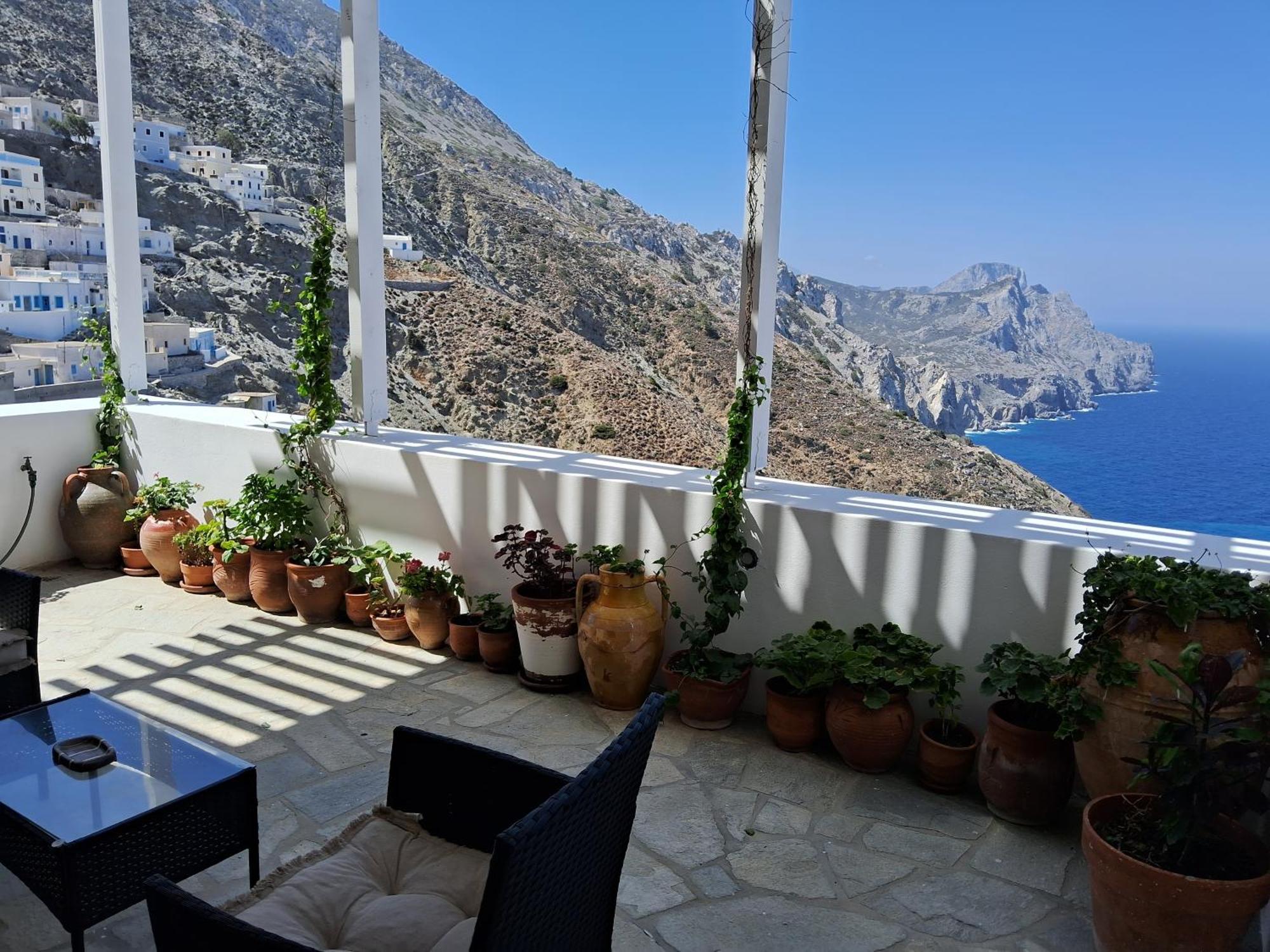 Anemos Guest House Karpathos Olympos  Exteriör bild