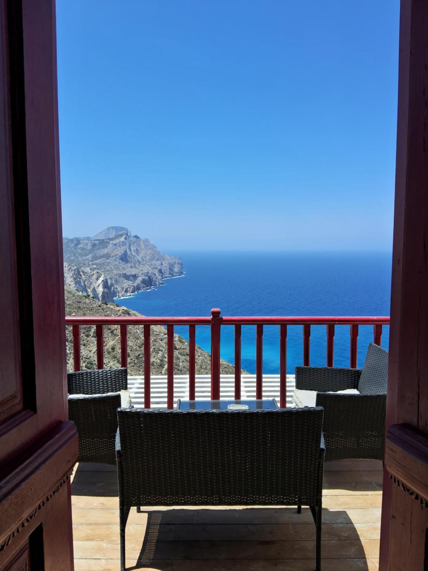 Anemos Guest House Karpathos Olympos  Exteriör bild