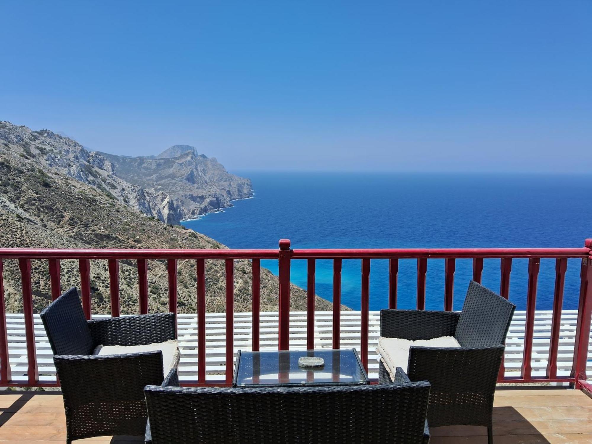 Anemos Guest House Karpathos Olympos  Exteriör bild